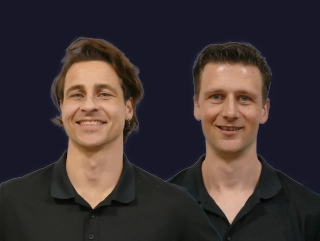 Koen Blansjaar en Pascal Remminga